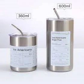 Bình Giữ Nhiệt Hình Trụ Inox 304 ( 360ml, 600ml)
