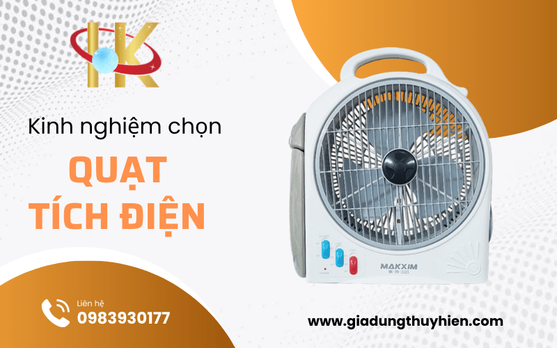quạt tích điện