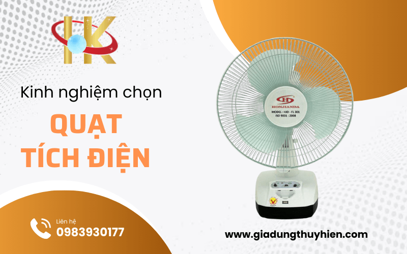 quạt tích điện