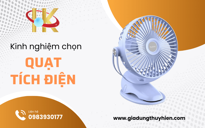 quạt tích điện