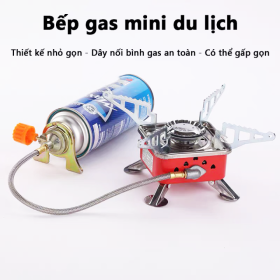 Bếp gas mini  xếp gọn siêu nhỏ