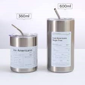 Bình Giữ Nhiệt Hình Trụ Inox 304 ( 360ml, 600ml) 