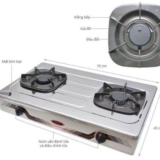  BẾP GAS  RINNAI RV-370