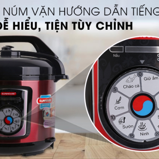 Nồi áp suất Sunhouse SHD1755