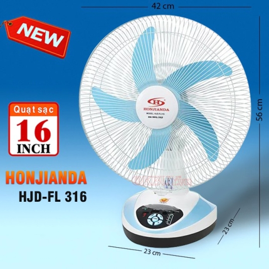 Quạt tích điện Honjianda HJD-FL 316
