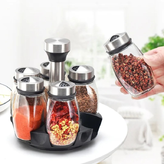 Bộ 6 lọ  gia vị 
