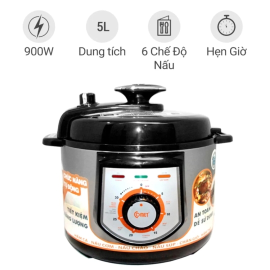 Nồi áp suất Comet CM6150 - 5,0 lít