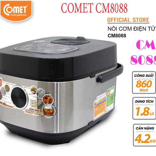 Nồi Cơm Điện Tử comet cm8088