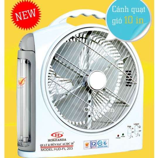 Quạt tích điện Honjianda HJD-FL 203 (2 bình)