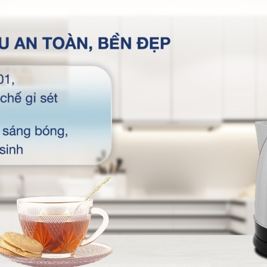  Ấm siêu tốc Điện Quang 1.8 lít ĐQ EKT06 1518 BL