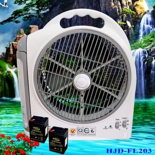 Quạt tích điện Honjianda HJD-FL 203 (2 bình)