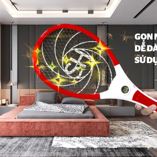 VỢT MUỖI SUNHOUSE SHE-S600