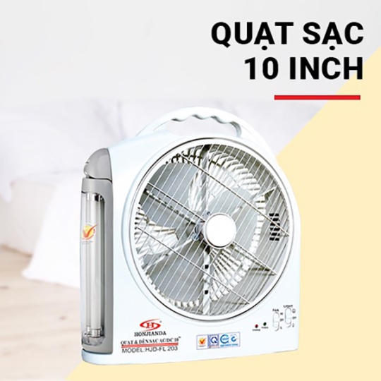 Quạt tích điện Honjianda HJD-FL 203 (2 bình)