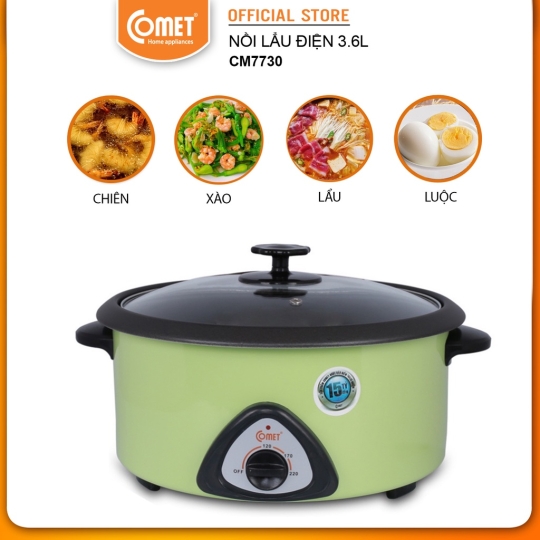 Nồi lẩu điện 3.6L Comet CM7730