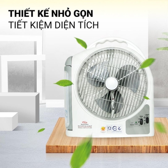 Quạt tích điện Honjianda HJD-FL 203 (2 bình)